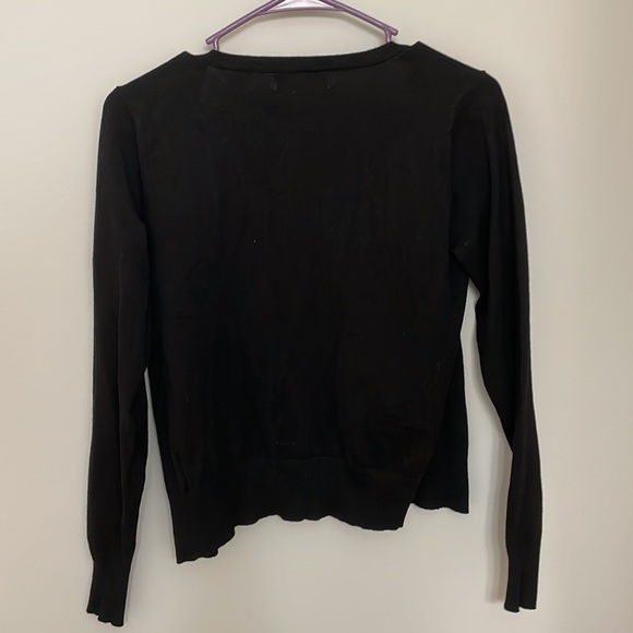 Active USA Black Cardigan Size Small - Picture 2 of 3